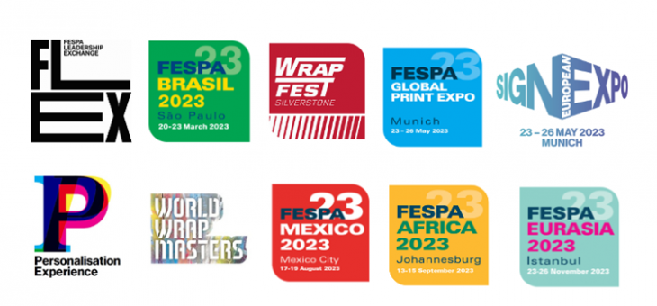 FESPA anuncia un ampliado calendario global de eventos para 2023