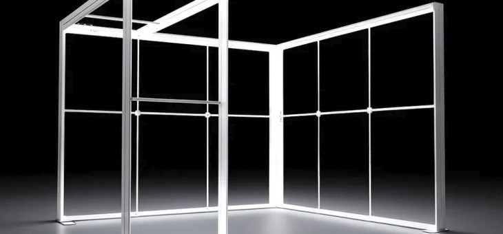 Ecotex Digital presenta Stands LED sin herramientas para ferias y retail